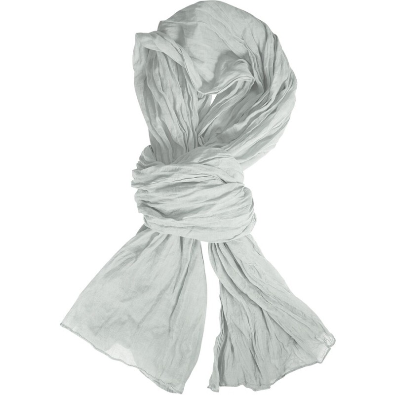 Foulard, chèche en coton, format 200 x 110 cm, avec pochon