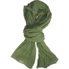 Foulard, chèche en coton, format 200 x 110 cm, avec pochon