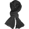 Foulard, chèche en coton, format 200 x 110 cm, avec pochon