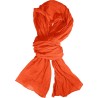 Foulard, chèche en coton, format 200 x 110 cm, avec pochon