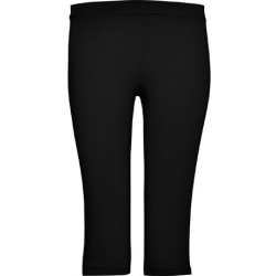 Pantalon sport enfant, 1/2 jambe à ouverture latérale & ceinture élastique, 94% coton 6% élasthanne, 270 g/m² enfant 210 g/m²