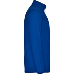 Micropolaire enfant avec col cheminée et protecteur menton, 155 g/m²