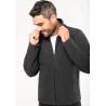 Veste micropolaire zippée lourde, manches raglan, 350 g/m²