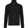 Veste micropolaire zippée lourde, manches raglan, 350 g/m²