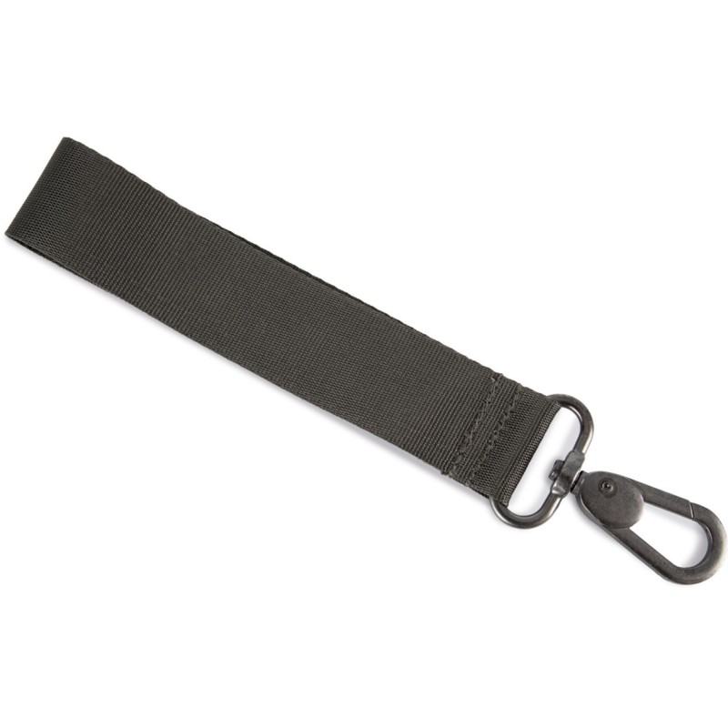 Porte-clés polyester avec crochet pour accrocher à la plupart des tir-zip
