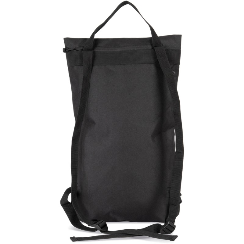 Sac à dos plat style urbain en polyester recyclé, 9 litres