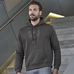  Sweat à capuche homme, doux grâce au coton égyptien, 310 g/m²