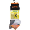 Lot de 3 paires de chaussettes moelleuses et confortables anti-bactérienne
