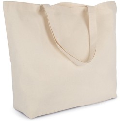 Sac shopping extra large en coton, 150 g/m²