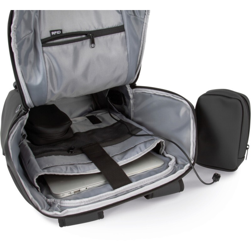 Sac antivol imperméable avec filet porte-casque, 30 litres