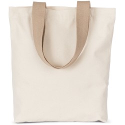  Sac shopping avec soufflet en matières recyclées, 285 g/m²