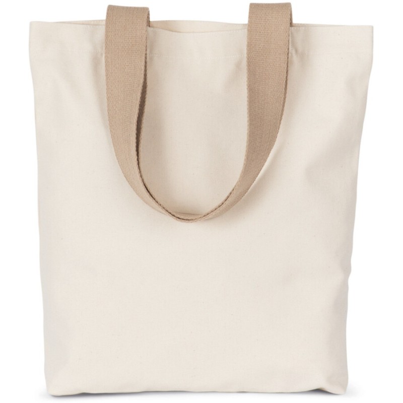  Sac shopping avec soufflet en matières recyclées, 285 g/m²