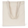 Sac shopping recyclé en polycoton, 145 g/m²