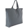 Sac cabas XL K-loop résistant avec soufflet en coton recyclé et polyester recyclé, 285 g/m²