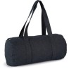 Sac polochon denim en coton et polyester recyclé, 350 g/m²