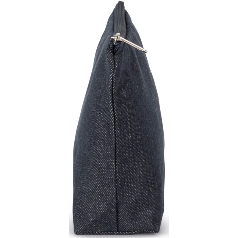 Pochette denim en coton et polyester recyclé, 350 g/m²