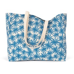 Sac shopping écoresponsable en coton bio avec soufflet, 180 g/m²