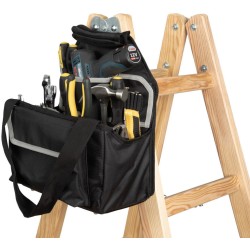 Sac à outils adaptable aux échelles portables, 18 litres