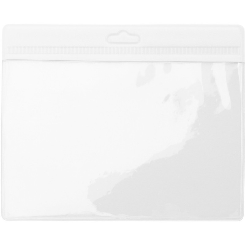 Badge transparent PVC