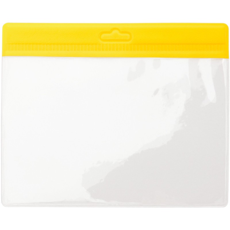 Badge transparent PVC