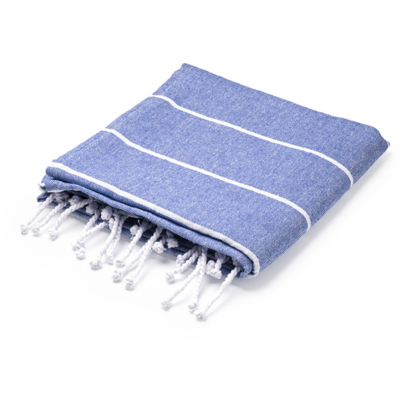 Serviette pareo de plage en coton, format 180 x 90 cm, 180 g/m²
