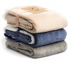 Couverture de style sherpa en molleton 380 g/m²