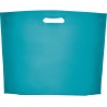 Sac thermoscellé avec base, fabriqué en tissu non woven (non tissé), avec anse perforée, 80 g/m²