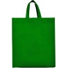 Sac thermoscellé avec base sur les latéral, fabriqué en tissu non woven non tissé avec anse courte de la même couleur, 100 g/m²