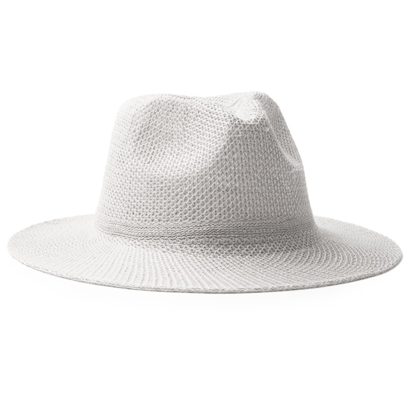 Chapeau élégant à bord plat pour mieux vous protéger du soleil avec une bande intérieure pour un maximum de confort