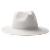 Chapeau élégant à bord plat pour mieux vous protéger du soleil avec une bande intérieure pour un maximum de confort
