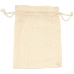 Sac style sac en coton avec cordons à fermeture automatique, 105 g/m²