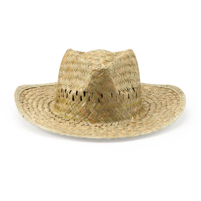 Chapeau en paille naturelle avec ruban intérieur confortable (SUN)