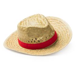Chapeau en paille naturelle avec ruban intérieur confortable (SUN)