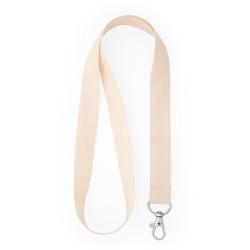 Lanyard en coton avec mousqueton