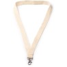 Lanyard en coton avec mousqueton