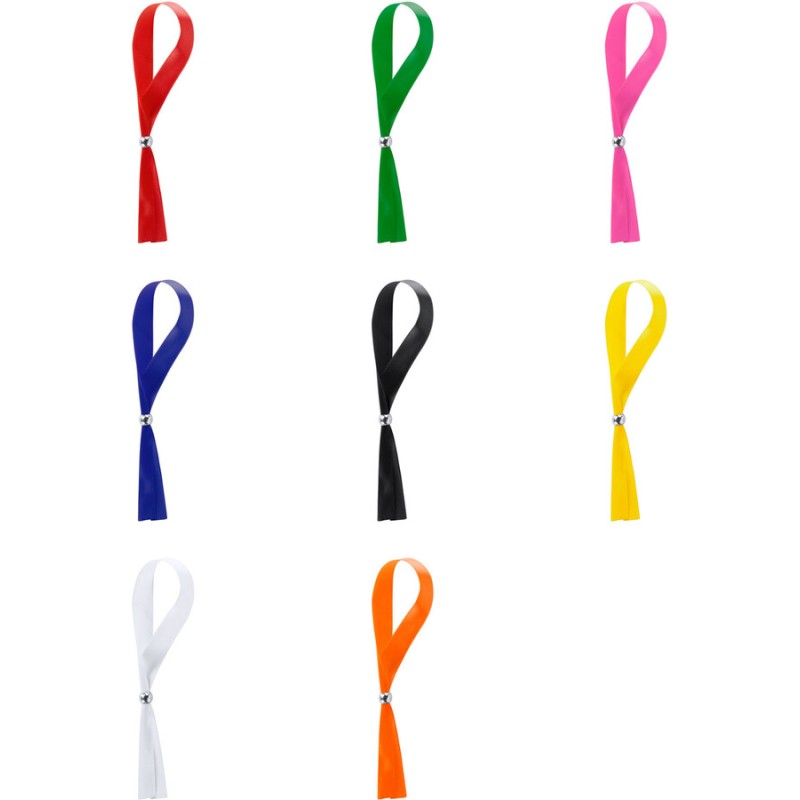 Bracelet réglable en polyester avec fermeture de sécurité