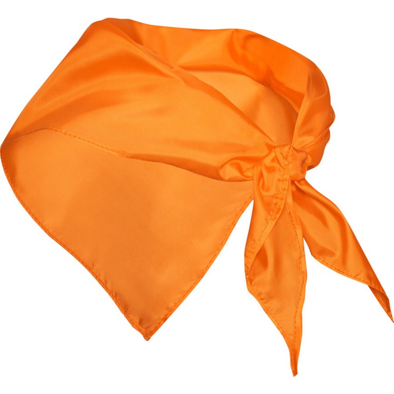 Foulard triangulaire en polyester, utilisé comme accessoire d'habillement à la fois pour homme et femme, 60 g/m²
