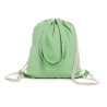 Sac à dos à ficelles en coton recyclé, 140 g/m²