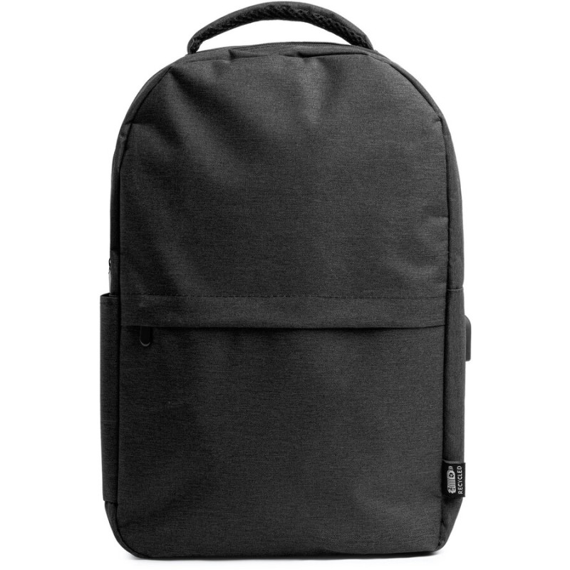 Sac à dos en polyester RPET 600D en finition chinée