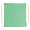 Sac à dos à lacets en coton recyclé, 120 g/m²