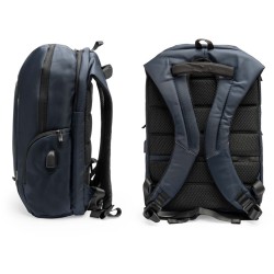 Sac à dos en nylon avec poche intérieure rembourrée idéale pour ordinateur portable