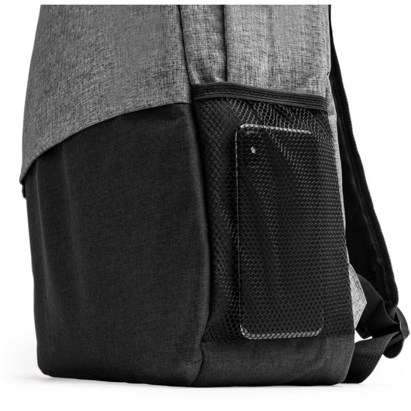 Sac à dos en polyester recyclé RPET 600D au design vigoré