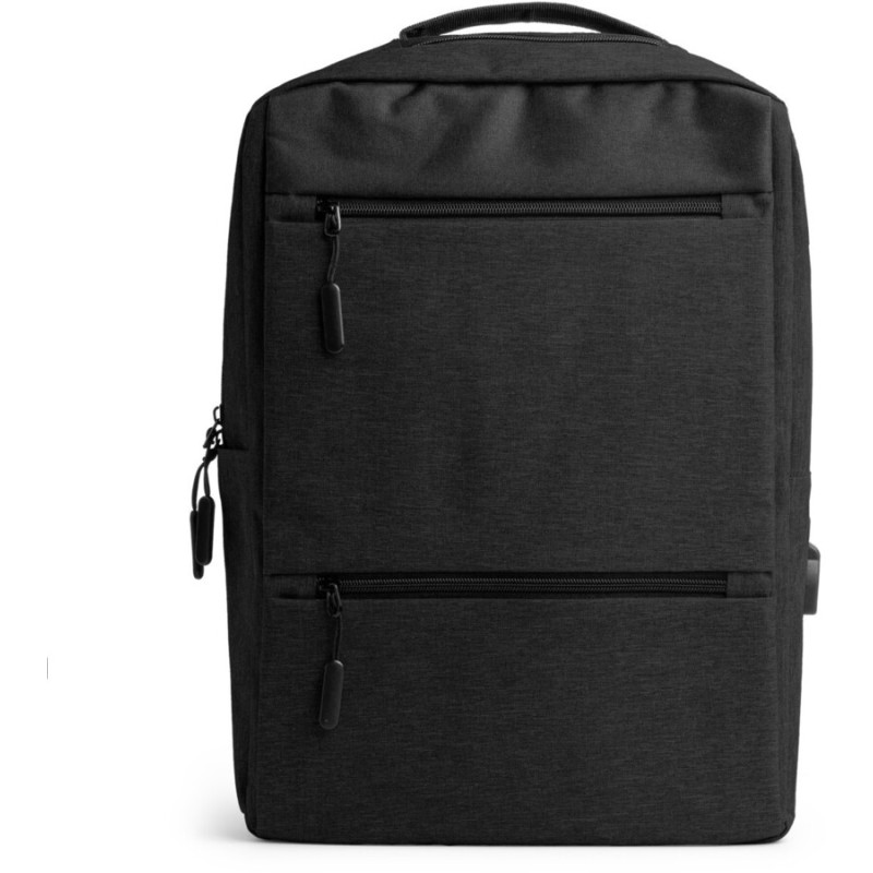 Sac à dos en polyester 300D avec poche principale rembourrée, idéale pour votre ordinateur portable