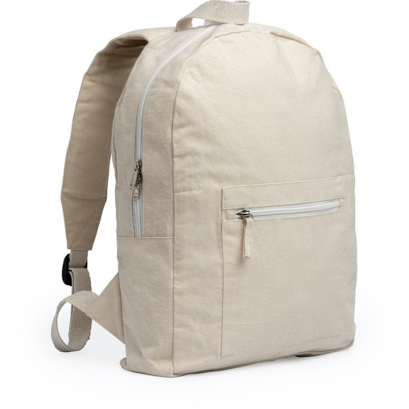 Sac à dos en coton recyclé 320 g/m² au design chiné
