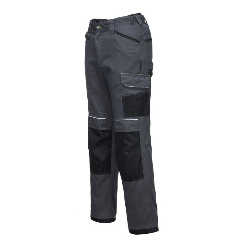 Pantalon de travail PW3 ajusté robuste et confortable, 10 poches