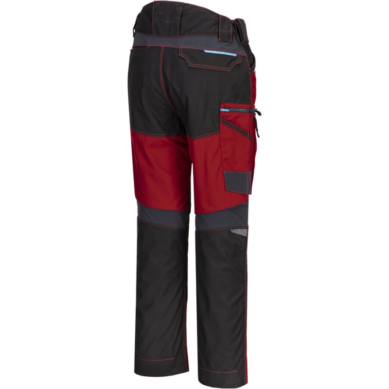 Pantalon de travail WX3 slim fit, tissu stretch et durable, 8 poches