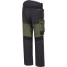 Pantalon de travail WX3 slim fit, tissu stretch et durable, 8 poches