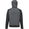 Sweat à capuche zippé DX4 doublé innovant et technique, 6 poches