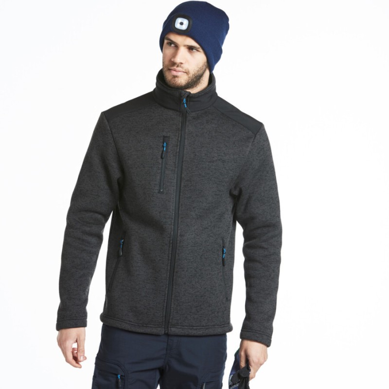 Polaire KX3 urbaine renforcée et molletonnée, poches zippées