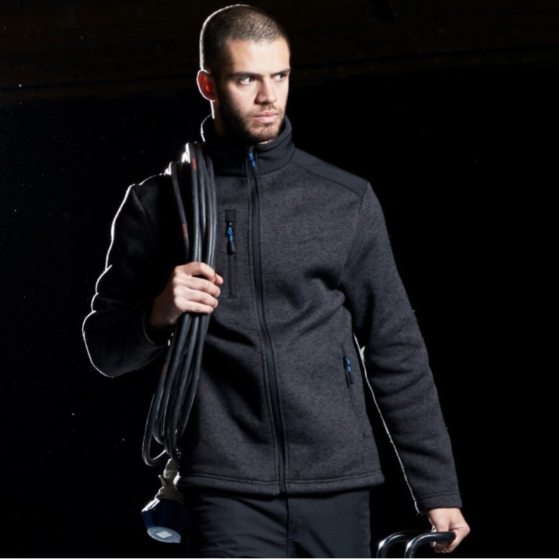 Polaire KX3 urbaine renforcée et molletonnée, poches zippées